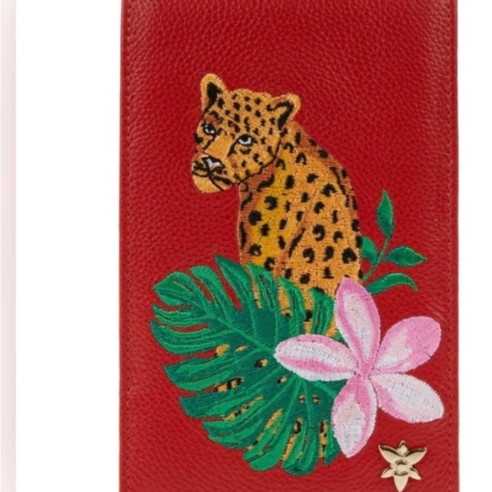 Anuschka Embroidered Leather Smart Phone | Cross body . ***new price***